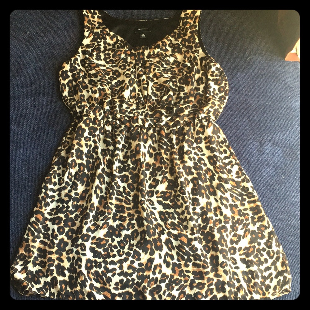 AB Studio Cheetah Dress